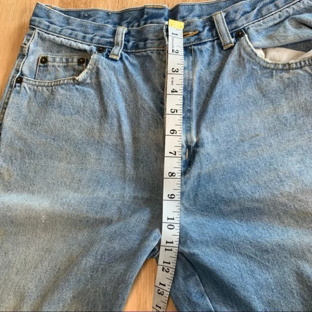 Vintage Bugle Boy Light Wash Straight Leg Jeans
